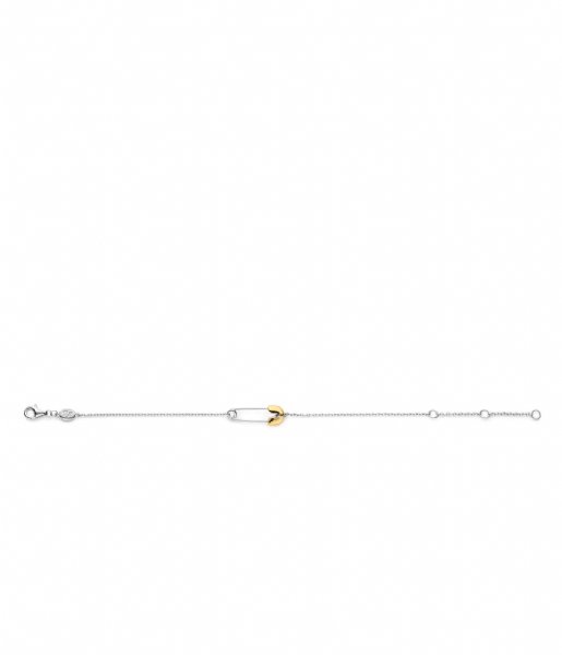 TI SENTO - Milano  925 Sterling Silver Bracelet 23035SY Silver yellow gold plated