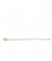 TI SENTO - Milano  925 Sterling Silver Bracelet 23037YP Pearl with yellow gold plated