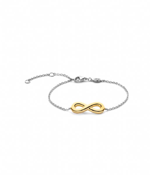 TI SENTO - Milano  925 Sterling Silver Bracelet 2823SY Silver yellow gold plated