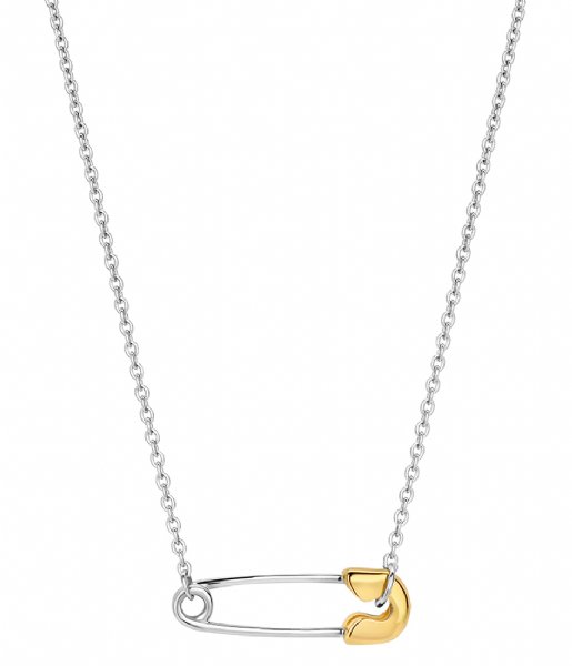 TI SENTO - Milano  925 Sterling Silver Necklace 34048SY Silver yellow gold plated