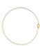 TI SENTO - Milano  925 Sterling Silver Necklace 34050YP Pearl with yellow gold plated