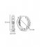 TI SENTO - Milano  925 Sterling Silver Earrings 7961SI Silver