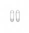 TI SENTO - Milano  925 Sterling Silver Ear Charms 9275ZI Zirconia white