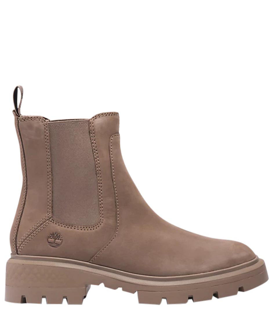 Timberland Chelsea-Boots Mid Chelsea Valley Wide Taupe Gray (9291) The Little Green Bag