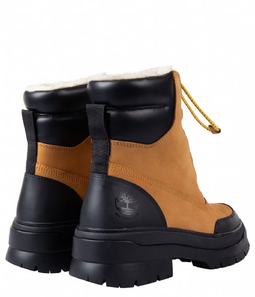 Timberland  Mid Pull On Waterproof Boot Wide Brooke Valley Wheat (2311)