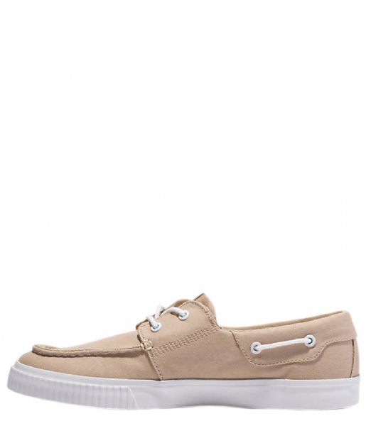 Timberland  Mylo Bay Low Lace Up Sneaker Light Beige Canvas