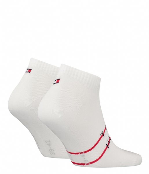 Tommy Hilfiger  Men Sneaker 2-Pack Stripe White (001)