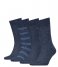 Tommy HilfigerMen Sock 4-Pack Tin Giftbox Stripe Dot Jeans (003)