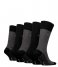 Tommy Hilfiger  Men Sock 5-Pack Giftbox Birdeye Black (002)