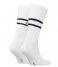 Tommy Hilfiger  Sock 2-Pack Sport Patch Boucle White / Navy (001)