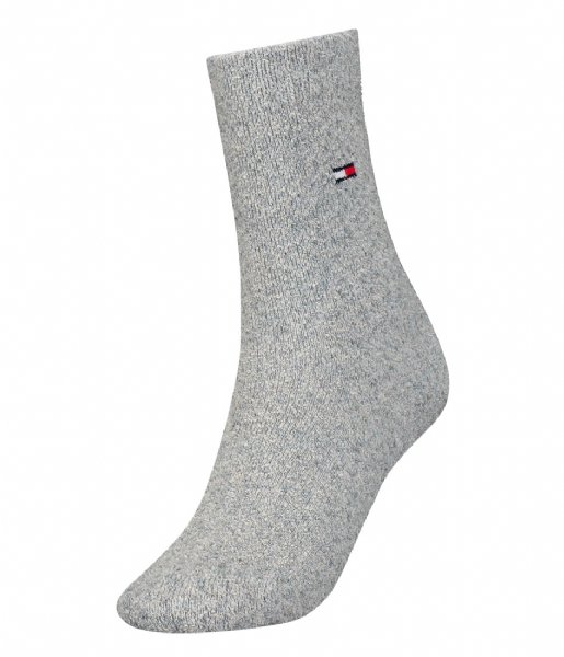 Tommy Hilfiger  Sock 1P Home Sock Mid Grey Melange (002)