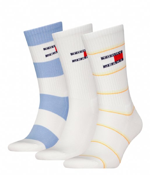 Tommy Hilfiger  Sock 3-Pack Giftbox White Combo (001)