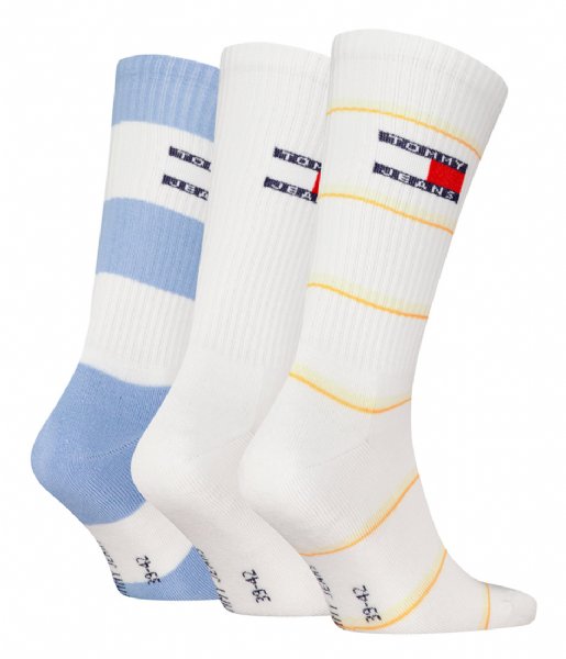 Tommy Hilfiger  Sock 3-Pack Giftbox White Combo (001)
