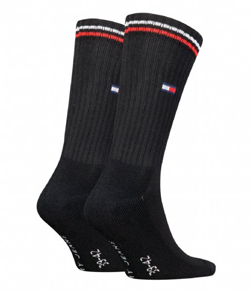 Tommy Hilfiger  Sock 2-Pack Iconic Black (003)