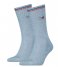 Tommy Hilfiger  Sock 2-Pack Iconic Light Blue Melange (004)