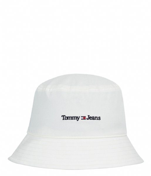 Tommy Hilfiger  Tommy Jeans Essential Crossover Sport Bucket Hat Ecru (YBL)