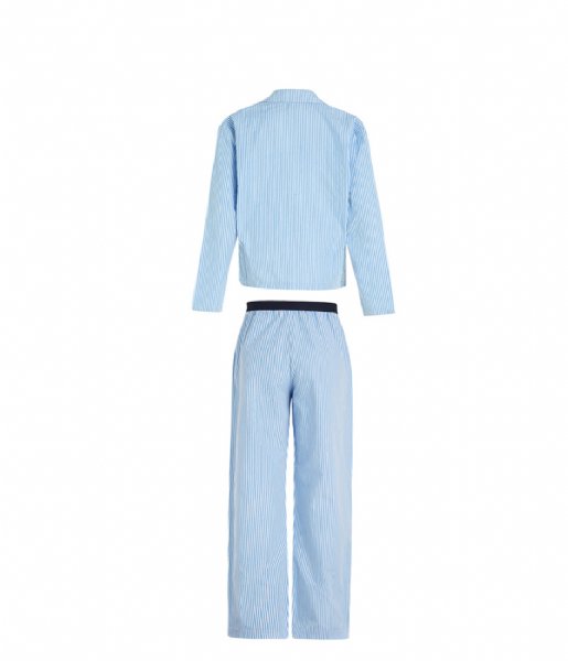 Tommy Hilfiger  Long Sleeve  Shirt Long Pants Ithaca Stripe Copenhagen Blue (0A7)