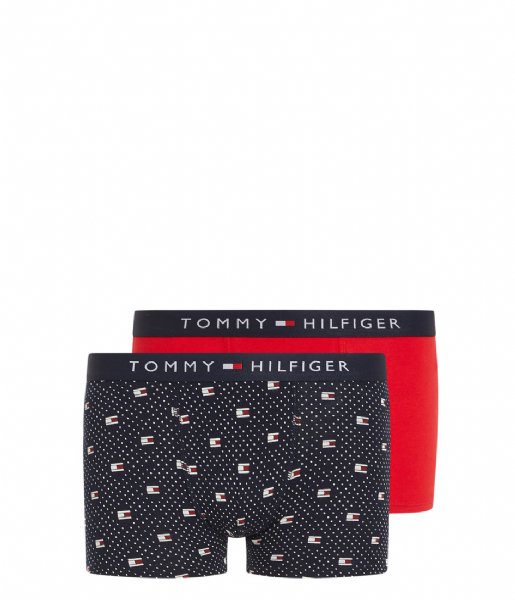 Tommy Hilfiger  2-Pack Trunk Print Polka Dot Flag  Pr Re (0WD)
