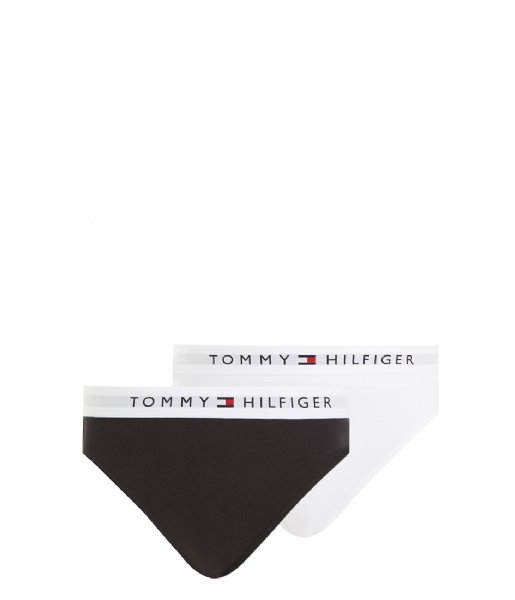 Tommy Hilfiger  2-Pack Slip White Black (0TS)