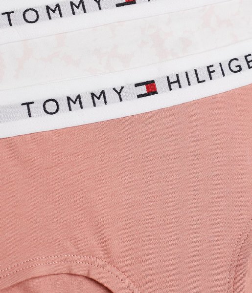 Tommy Hilfiger  2-Pack Shorty Print Printed Floral-Teaberry Blossom (0VO)