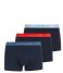 Tommy Hilfiger  3-Pack Wb Trunk Daring Scarlet  Iron Blue  Kps Blue (0WG)