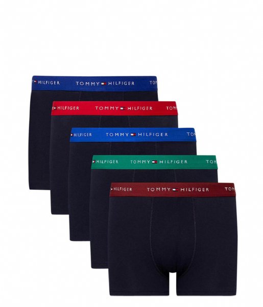 Tommy Hilfiger  5-Pack Trunk Wb T Lapis N Green U Blue Rouge P Red (0YX)