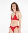 Tommy Hilfiger  Side Tie Cheeky Bikini Primary Red (XLG)