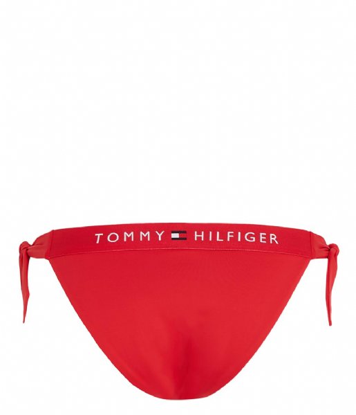 Tommy Hilfiger  Side Tie Cheeky Bikini Primary Red (XLG)