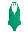 Tommy Hilfiger  Halter One Piece Rp Olympic Green (L4B)