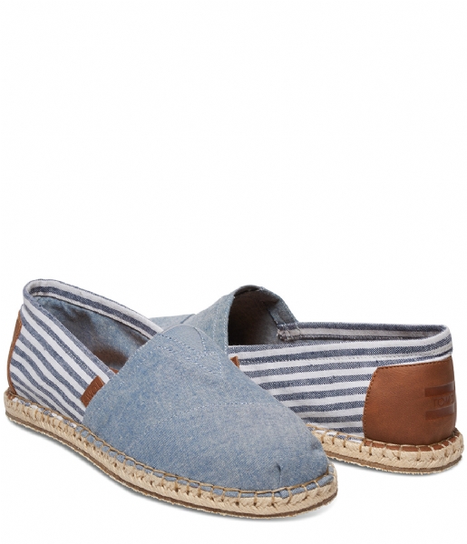 toms classic denim stripe