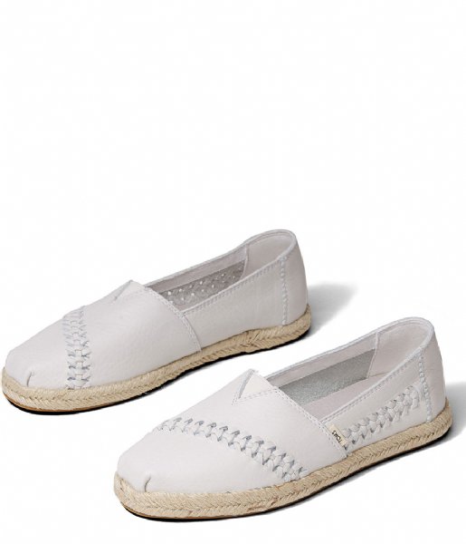 TOMS  Rope Espadrilles Leather white (10015047)