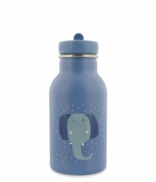 Trixie  Insulated Drinking Bottle 350ml Mrs. Elephant Blue