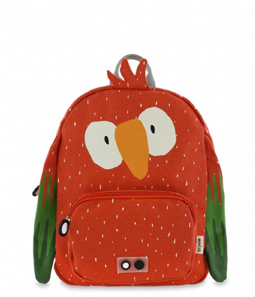 Trixie  Backpack Mr. Parrot Red