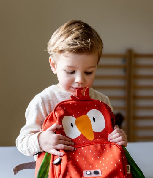 Trixie  Backpack Mr. Parrot Red