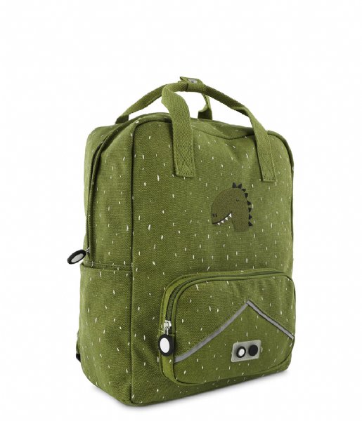 Trixie  Backpack Large Mr. Dino Green