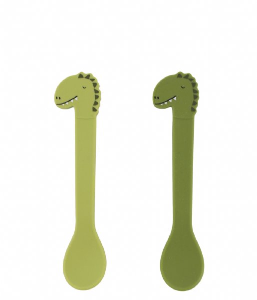Trixie  Silicone Spoon 2-Pack Mr. Dino Mr. Dino