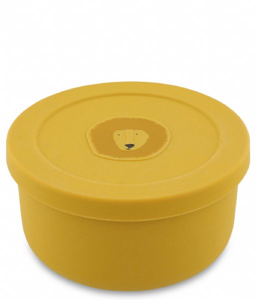 Trixie  Silicone Snack Pot With Lid Mr. Lion Mr. Lion