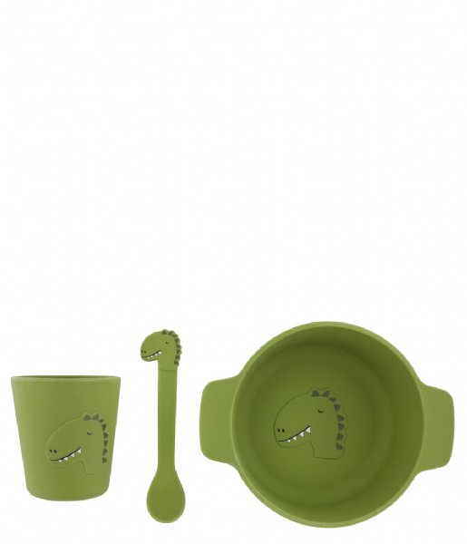 Trixie  Silicone First Meal Set Mr. Dino Mr. Dino
