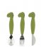 Trixie  Silicone Cutlery Set 3-Pack Mr. Dino Mr. Dino