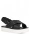 UGG Sandalen W Zayne Slingback Black Leather (BLLE)