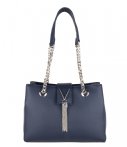 Valentino Handbags Schoudertassen Divina Sa Tote Blauw valentino handbags kopen in de aanbieding