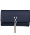 Valentino Handbags Clutches Divina Sa Clutch Blauw valentino handbags kopen in de aanbieding