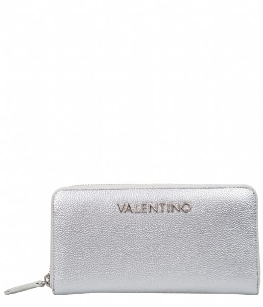 Valentino Bags  Divina Zip Around Wallet  argento