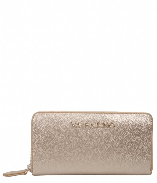 Valentino Bags  Divina Zip Around Wallet  oro