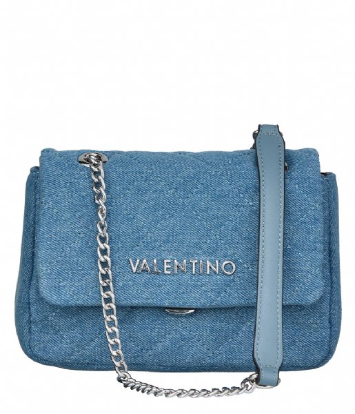 Valentino Bags  Ocarina Denim Flap Bag Denim (C09)