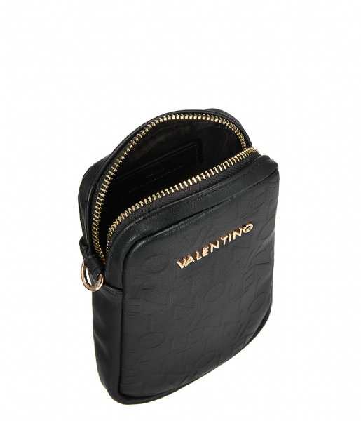 Valentino Bags  Relax Wallet With Shoulder Strap Nero (001)