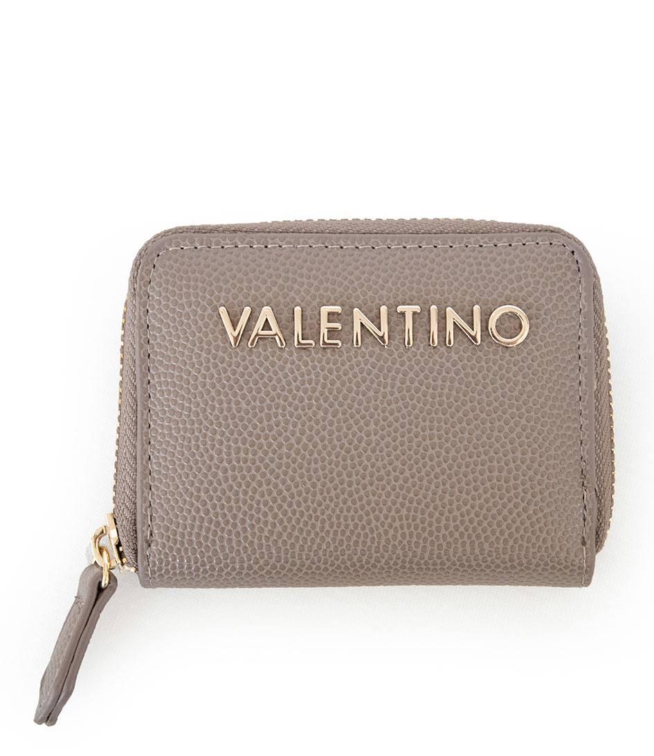 VALENTINO BAGS Divina Zip Around Wallet Taupe Mode & Accessoires Taschen Kleinlederwaren Portemonnaies 