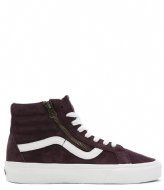 Vans SK8-Hi Reissue Side Zip Cozy Hug Dark Brown