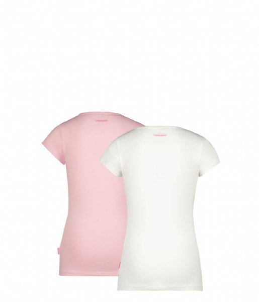 Vingino  Girls T-Shirt 2-Pack Multicolor Pink