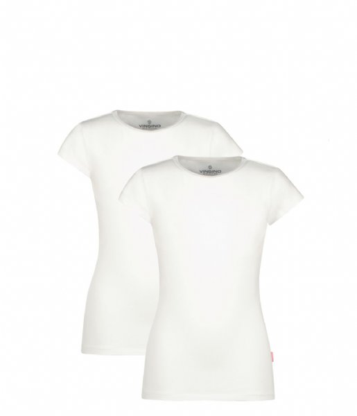 Vingino  Girls T-Shirt 2-Pack Real White